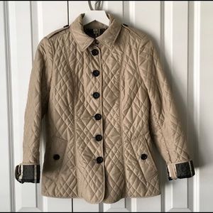 Burberry quilted jacket